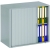 Roldeurkast 72x80x43cm aluminium 6543